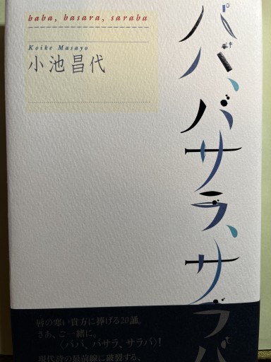 ババ、バサラ、サラバ - 小池昌代の本棚