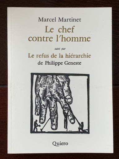Le Chef contre l’homme par Marcel Martinet - Bibliothèque de Goult