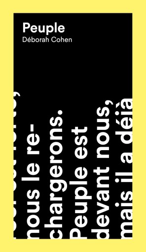Peuple par Déborah Cohen - Bibliothèque de Goult