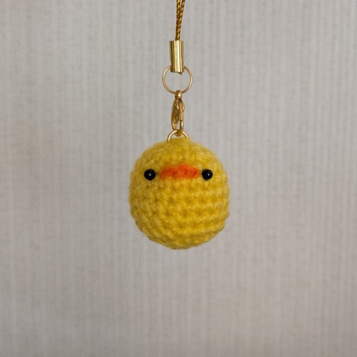 ヒヨコのストラップ - あみほん屋