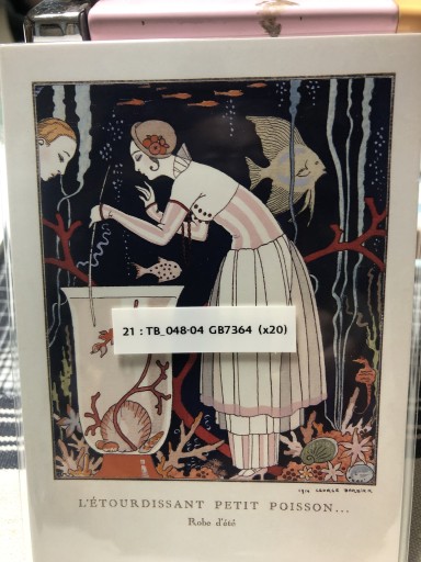 21：TB-048-04 GB7364 小さな魚 - 岸リューリSOLIDA書店
