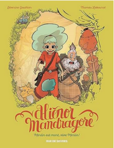バンドデシネ「alienor mandragore tome 1」 - メゾン・プティ・ルナール / MAISON PETIT RENARD