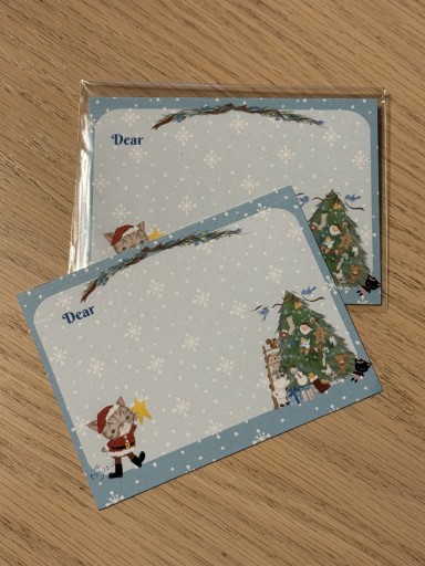 クリスマスミニカード - もりのうさこ＊Book garden