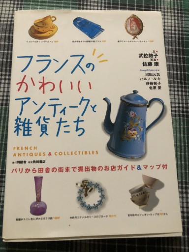 フランスのかわいいアンティークと雑貨たち: パリから田舎の街まで掘出物のお店ガイド&マップ付 - 岸リューリ（RIVE GAUCHE店）
