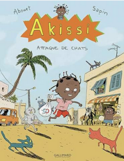 バンドデシネ「Akissi: Attaque de chats」 - メゾン・プティ・ルナール / MAISON PETIT RENARD