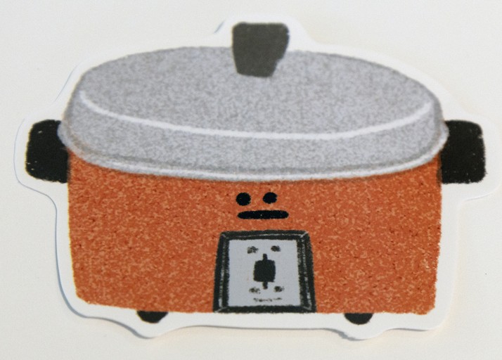 「電鍋」シール - 春天堂