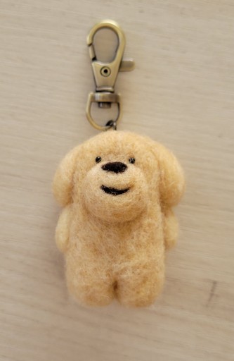 羊毛フェルト 茶おちび - なかよし(SOLIDA)