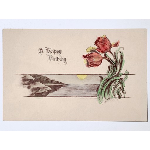 【moonlight】postcard（A） - Dans La Nuit - antique