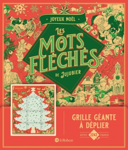 Joyeux Noël - Les mots fléchés de Jujubier - Grille géante - レ・シャ・ピートル