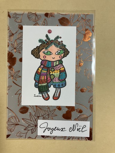 カード Joyeux Noël 5 - Marie et Laetitia