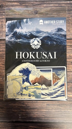 HOKUSAI ANOTHERSTORY in TOKYO シール4点セット 未開封 - All you need is BLUE LOVE