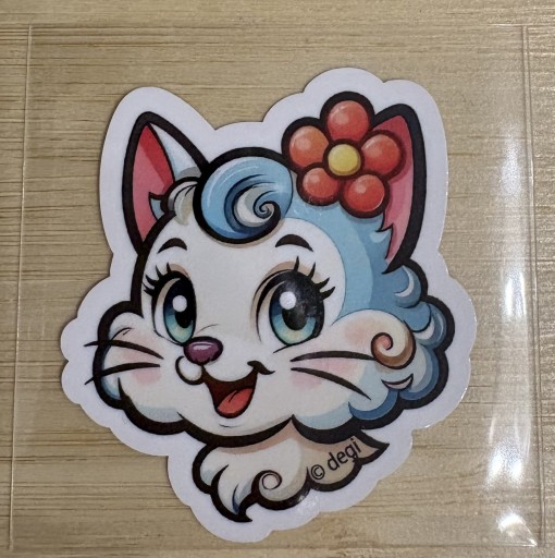 もふにゃんステッカー - あめたま☆ちゃぴ堂