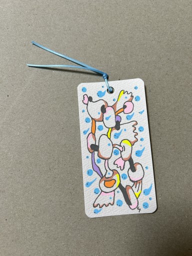 紙のしおり【連続】 - すみれこすとあ