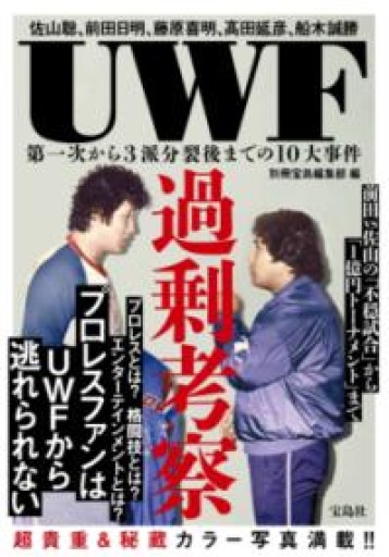 UWF過剰考察 第一次から3派分裂後までの10大事件 - こころは、ことのはからだ。
